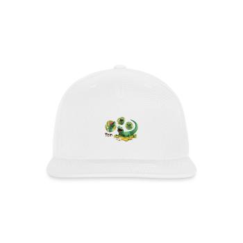 Pixar's Hoppers Tom The Lizard Lizard Lizard  - Snapback Baseball Cap - white - Front