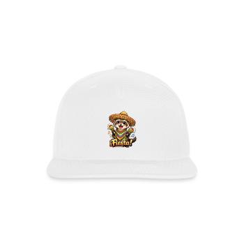 Fiesta Ferret - Snapback Baseball Cap - white - Front