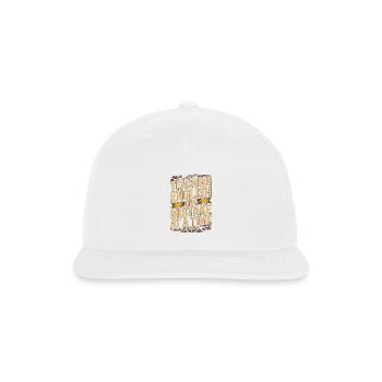 ESL Teacher Teaching English One Language Teacher - Snapback Baseball Cap - white - Front