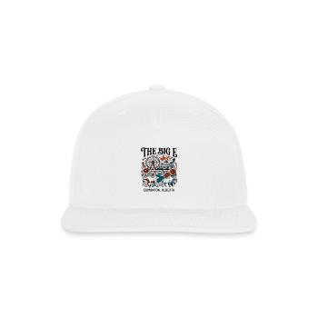 Ferris Wheel And Pyramid In Edmonton Alberta - Snapback Baseball Cap - white - Front