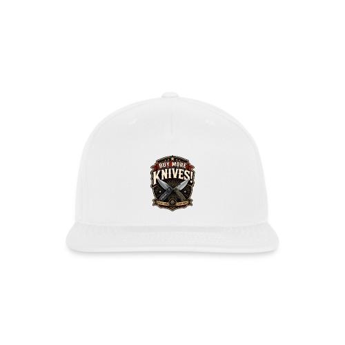 Buy More Knives Emblem - Tactical Pocket Knife EDC - Snapback Baseball Cap