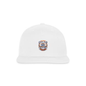 Great Autumn Fair Ferris Wheel Dallas Texas 2026 - Snapback Baseball Cap - white - Front