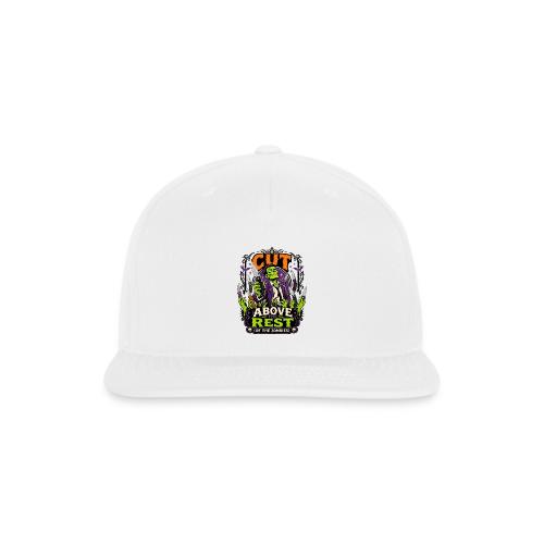 Cut Above The Rest Zombie Pocket Knife Halloween - Snapback Baseball Cap