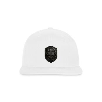 Forged, Not Found™ | Premium Performance Collectio - Snapback Baseball Cap - white - Front
