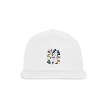 Love The Misunderstood Animals Gothic Nature - Snapback Baseball Cap - white - Front