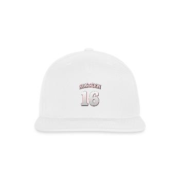 Sweet Sixteen – 16th Birthday Designs & Posters - Snapback Baseball Cap - white - Front