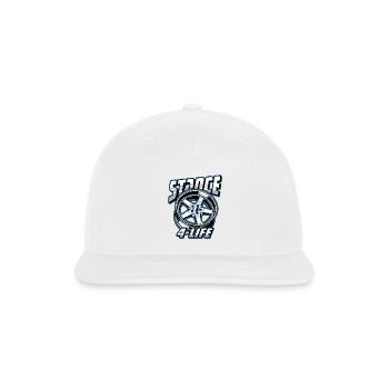 Stance 4 Life - Snapback Baseball Cap - white - Front