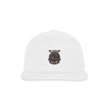I Support Physical Media - Snapback Baseball Cap - white - Front
