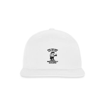 Professional Frog Development Tee - Snapback Baseball Cap - white - Front