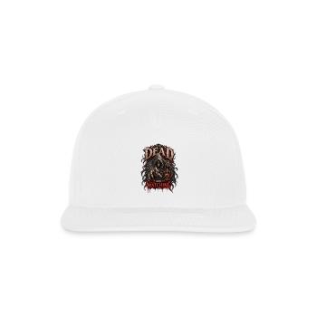 The Dead Are Watching Gothic Halloween Horror - Snapback Baseball Cap - white - Front