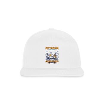 Nottingham United Kingdom Autumn Delights Est 1886 - Snapback Baseball Cap - white - Front
