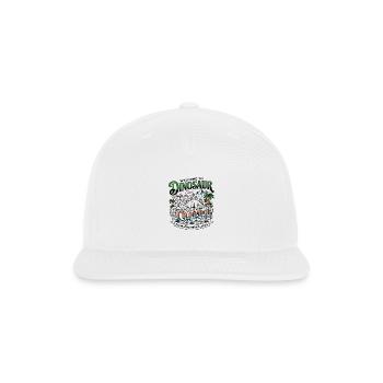 Welcome To Dinosaur Colorado Prehistoric Town - Snapback Baseball Cap - white - Front