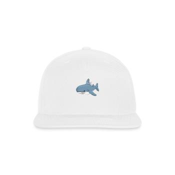 trans pride - Snapback Baseball Cap - white - Front