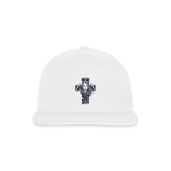 Queens are born in March - Snapback Baseball Cap - white - Front