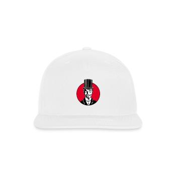 Anonymous vintage - Snapback Baseball Cap - white - Front