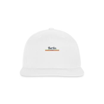 Berlin Vintage - Snapback Baseball Cap - white - Front