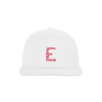 E BISOUS TIKTOK - Snapback Baseball Cap - white - Front