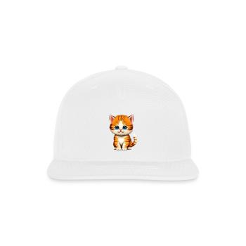 Adorable Orange Kittens - Snapback Baseball Cap - white - Front