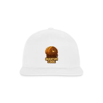 Quantum Brain Circuit Tee - Snapback Baseball Cap - white - Front