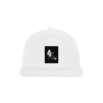 Ghost Guitar on Lava Heartbreak Amity  - Snapback Baseball Cap - white - Front