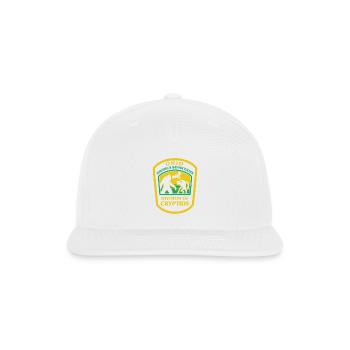 Ohio Cryptid Division Patch - Snapback Baseball Cap - white - Front