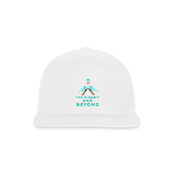 The Gigabit and Beyond  - Snapback Baseball Cap - white - Front