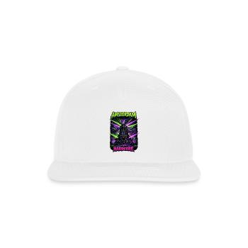 Amsterdam Hardcore Windmill - Snapback Baseball Cap - white - Front