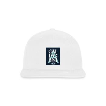 California Triangle Monogram Summer 2026 - Snapback Baseball Cap - white - Front