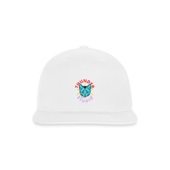 Thunder Cat Studio - Snapback Baseball Cap - white - Front