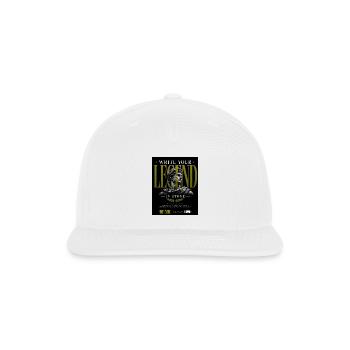 Write Your Legacy in Stone - Snapback Baseball Cap - white - Front