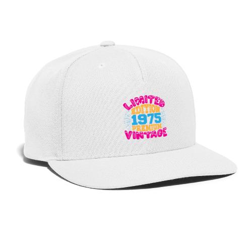 The Years Collection - 1975 Premium Vintage - Snapback Baseball Cap