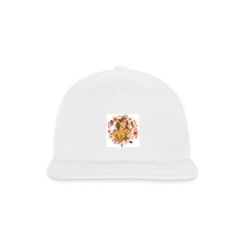 Restart Your Mind - Snapback Baseball Cap - white - Front