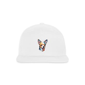 Doggy Delight - Snapback Baseball Cap - white - Front