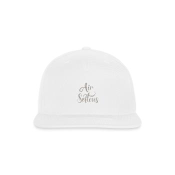 Air Softens - Spring Season - Snapback Baseball Cap - white - Front