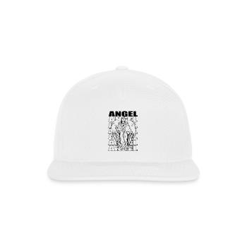 angel - Snapback Baseball Cap - white - Front