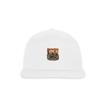 Halloween Town - Snapback Baseball Cap - white - Front