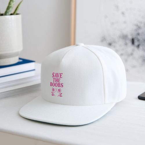 Save the boobs! - Snapback Baseball Cap