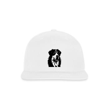 Untitled Monochrome - Snapback Baseball Cap - white - Front