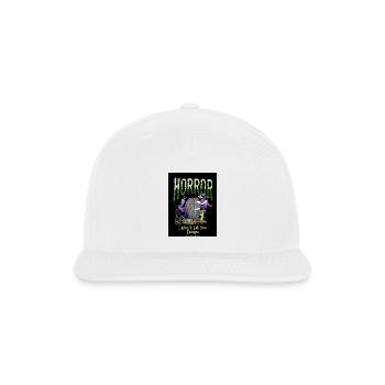 Horror Graveyard Escape - Snapback Baseball Cap - white - Front