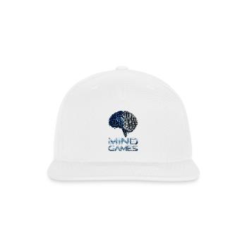 Mind Chess Nexus - Snapback Baseball Cap - white - Front