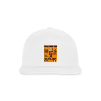 Baghead Anonymous Chic Rise - Snapback Baseball Cap - white - Front