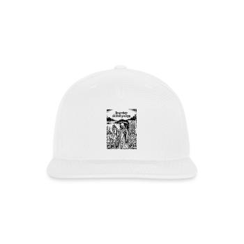 As You Sow So Shall You Reap Vintage Gothic Art - Snapback Baseball Cap - white - Front