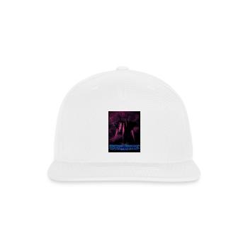 Neon Sky Battle Overdrive - Snapback Baseball Cap - white - Front