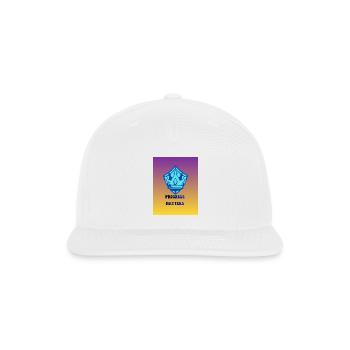 Progress Matters Emblem - Snapback Baseball Cap - white - Front