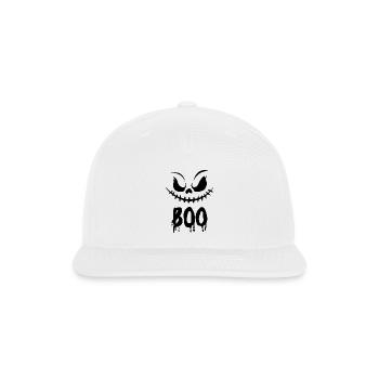 Awaiting Design Upload - Snapback Baseball Cap - white - Front
