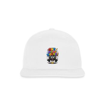 One More Round Gaming Tee - Snapback Baseball Cap - white - Front