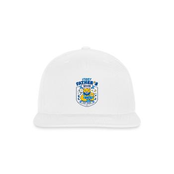 First Father's Day 2026 Best Cub Dad - Snapback Baseball Cap - white - Front
