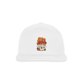 Sip Club Retro Cocktail - Snapback Baseball Cap - white - Front