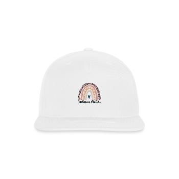 Inclusion Matter - Snapback Baseball Cap - white - Front