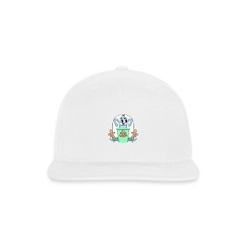 Marine Conservation - Snapback Baseball Cap - white - Front